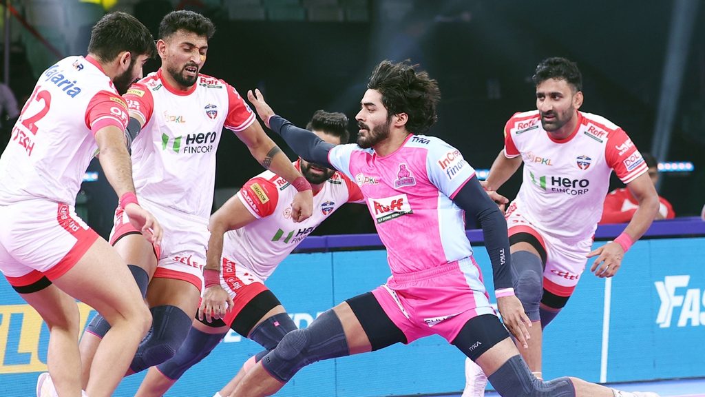 Nitin Kumar, Ali Samadi lead from the front as Jaipur Pink Panthers outclass UP Yoddhas  