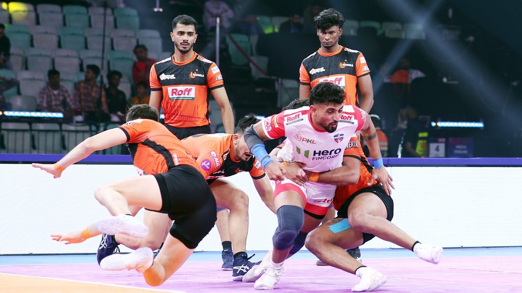 Guman Singh stars as UP Yoddhas Crush U Mumba 40-24 to end losing streak  