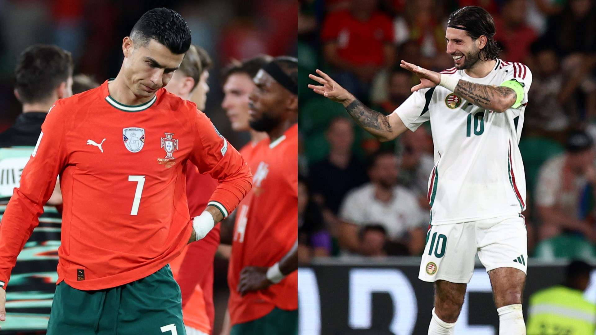 Record-breaker CR7 & Portugal denied by late Szoboszlai show  