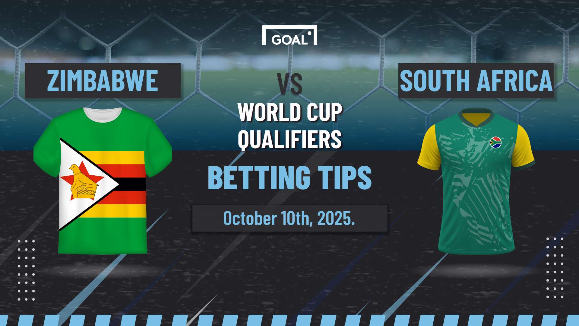 Zimbabwe vs South Africa predictions: SA aim for two-goal margin  