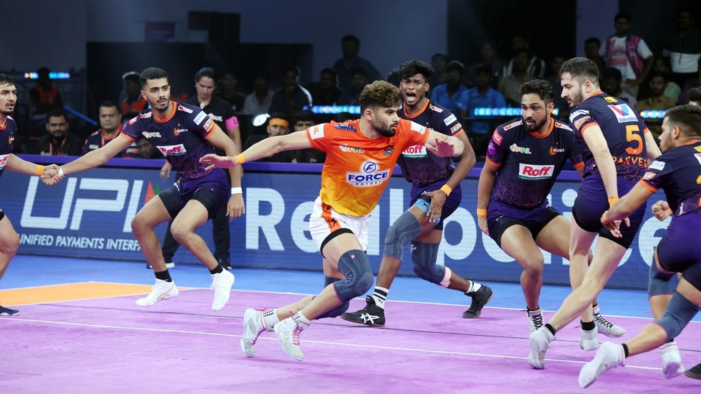Aditya Shinde’s 14 points helps Puneri Paltan secure dominating win over U Mumba  
