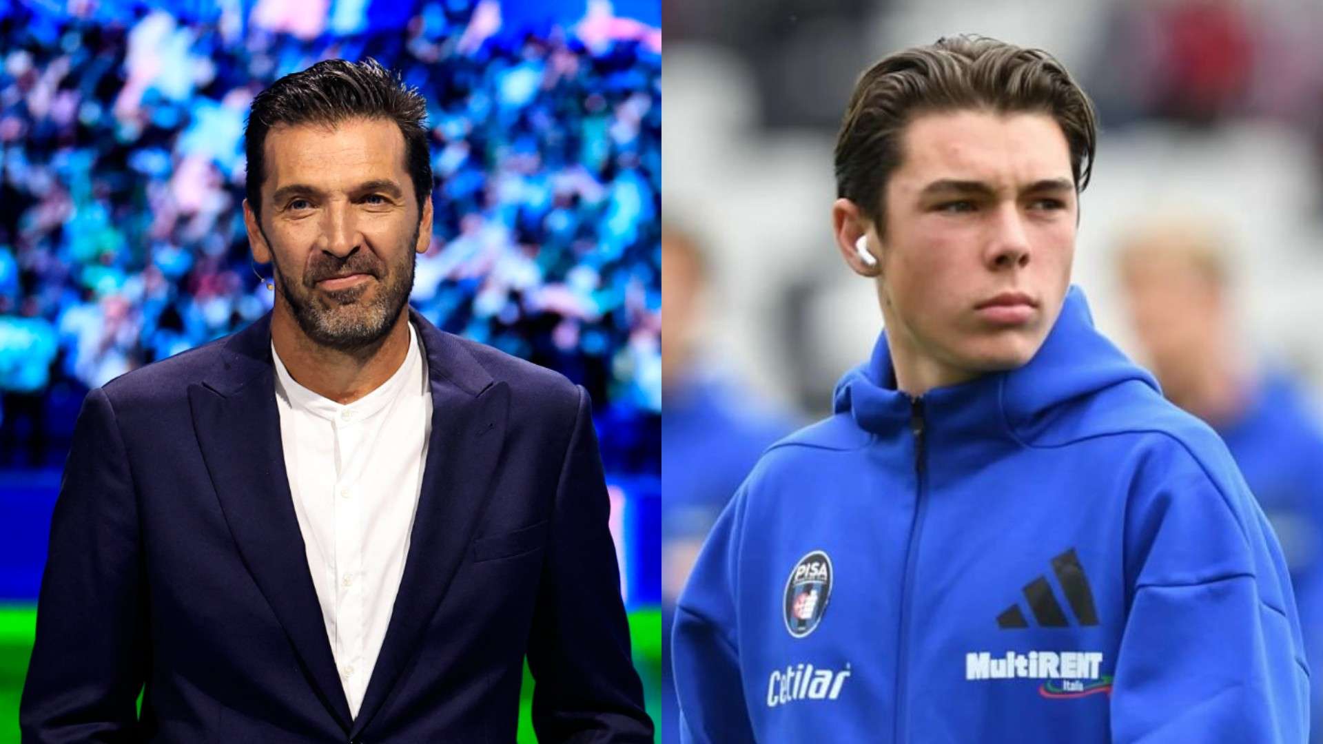 Buffon's son Louis makes Serie A debut for Pisa  