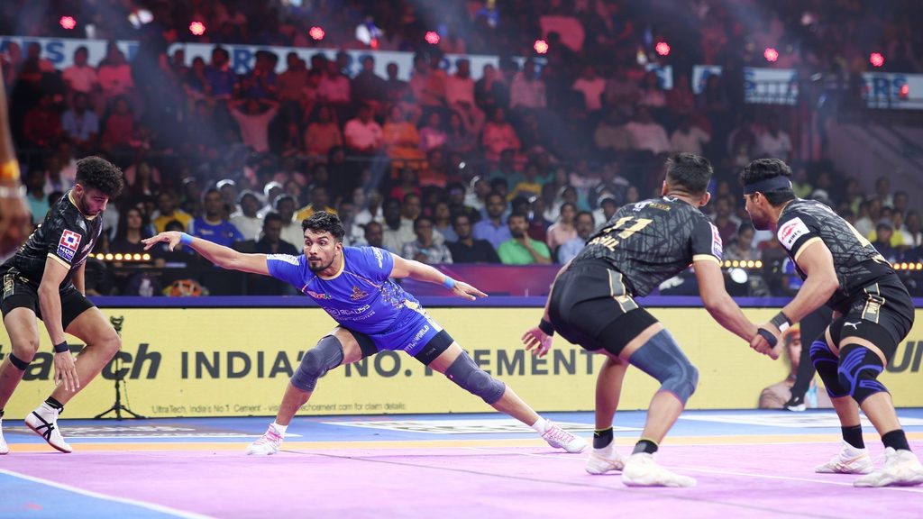 Arjun Deshwal’s sensational 22-point masterclass guides Tamil Thalaivas to first home win since 2018 in front of packed crowd  