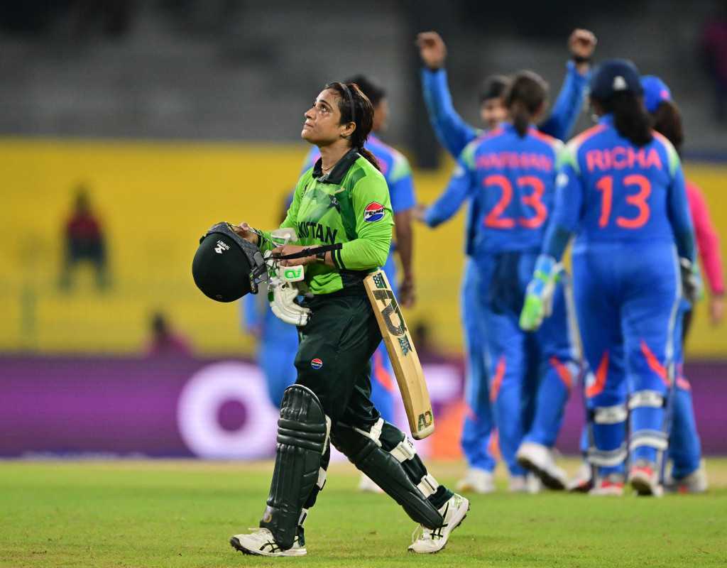 Sidra Amin reprimanded for code of conduct breach during India clash  