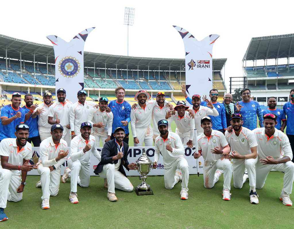 Dhull, Suthar half-centuries in vain as Vidarbha clinch Irani Trophy  