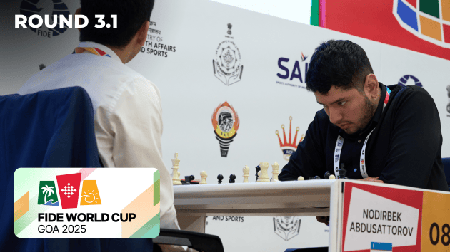 Martinez Upsets Abdusattorov With Black Pieces  