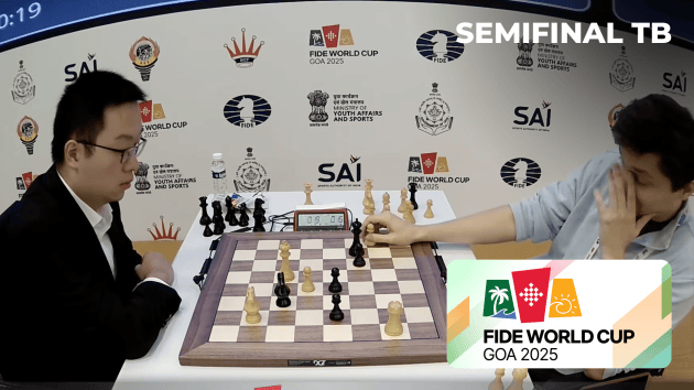 Wei Yi Joins Sindarov In World Cup Final After Esipenko Blunders Rook  