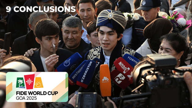 Sindarov Triumphs: 9 Conclusions From The 2025 FIDE World Cup  