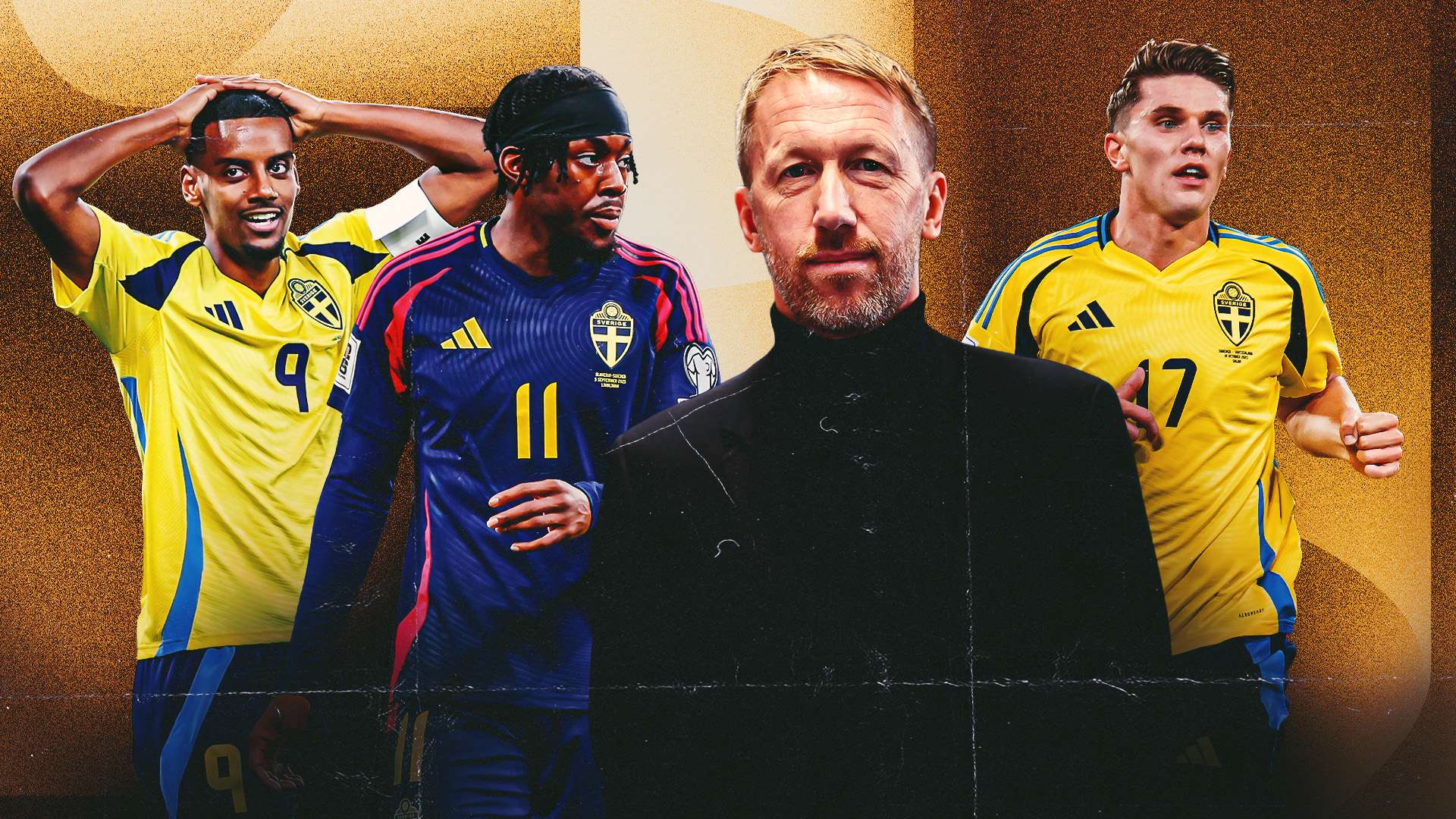 Can Potter revive Sweden & their £235m forward line?  
