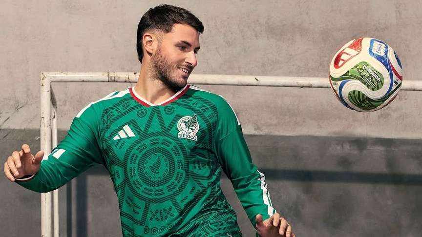 Mexico return to iconic green with Aztec-inspired WC kit  