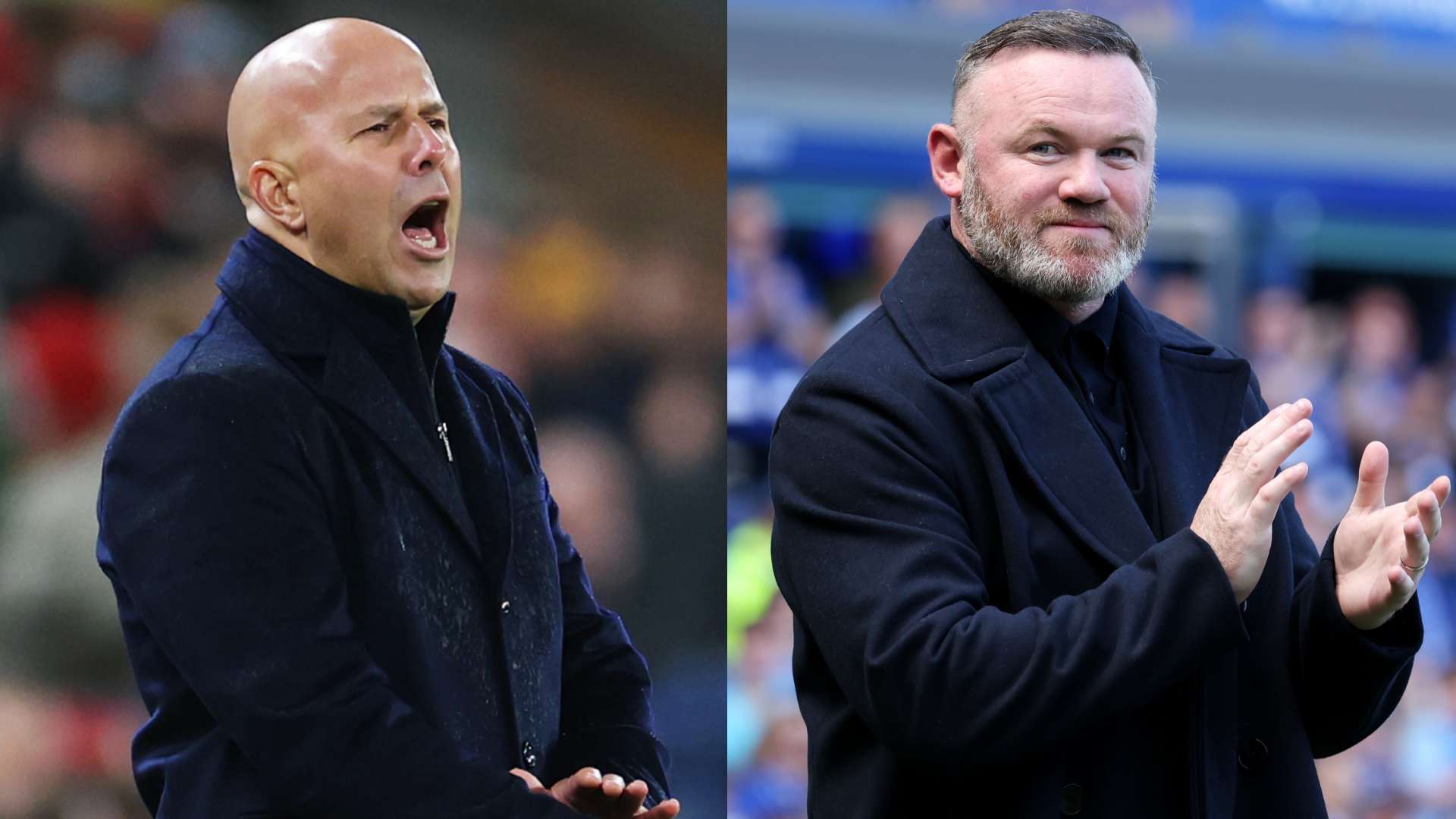 Slot aims face-to-face dig at Rooney over managerial record  