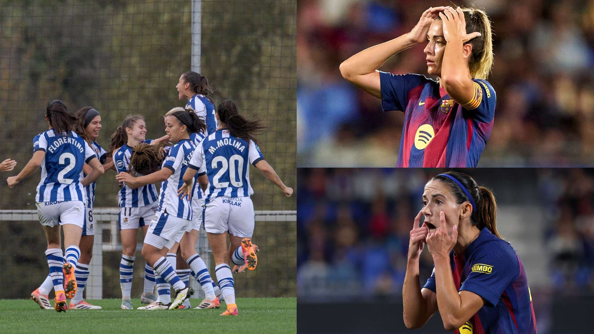 Barca stunned by Real Sociedad in incredibly rare Liga F loss  