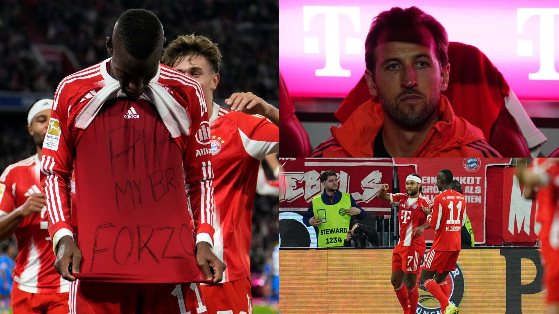 No Kane, no problem! First Jackson goal as Bayern cruise  