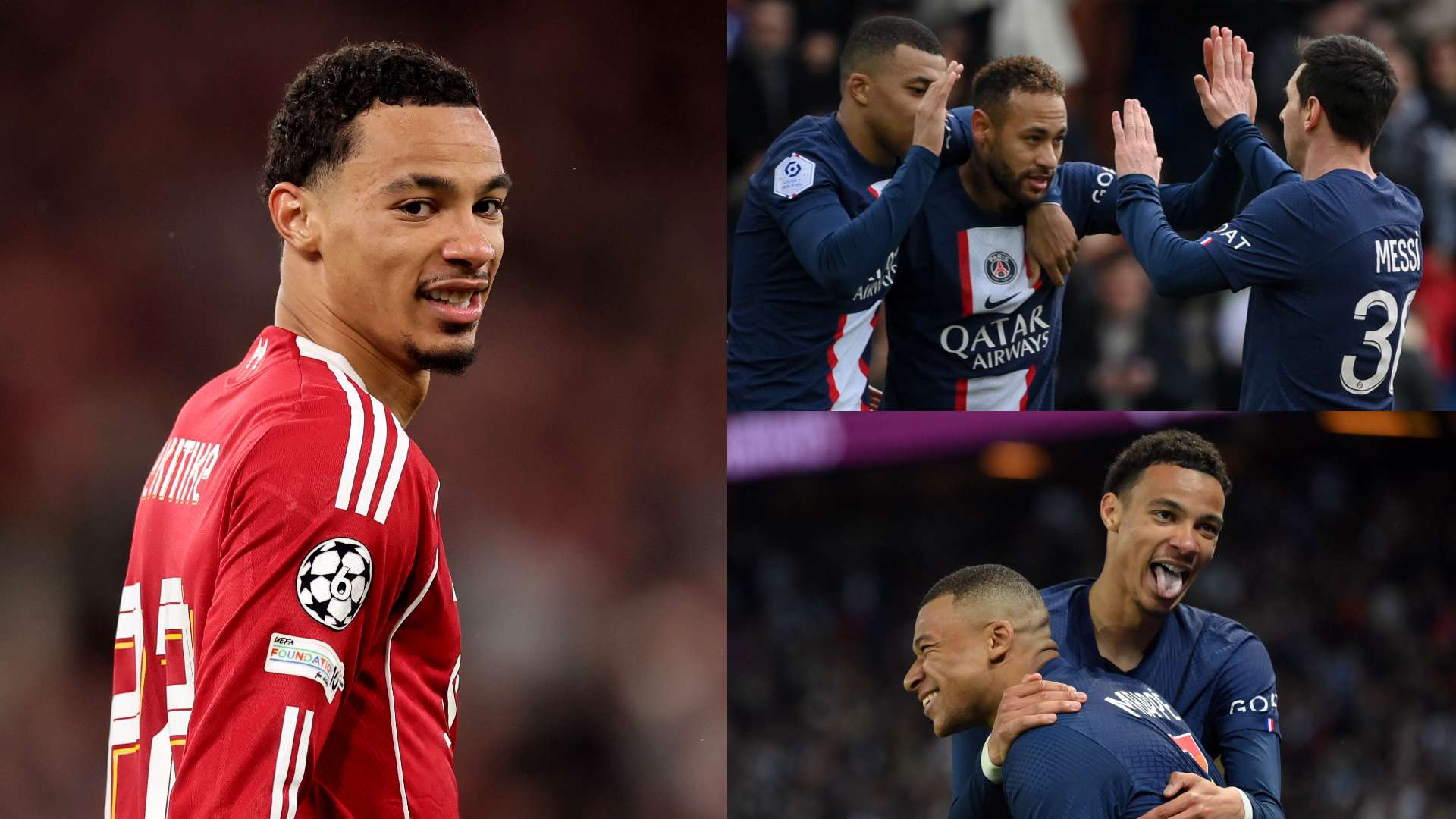 Ekitike reveals how he tries to copy Messi, Neymar and Mbappe  