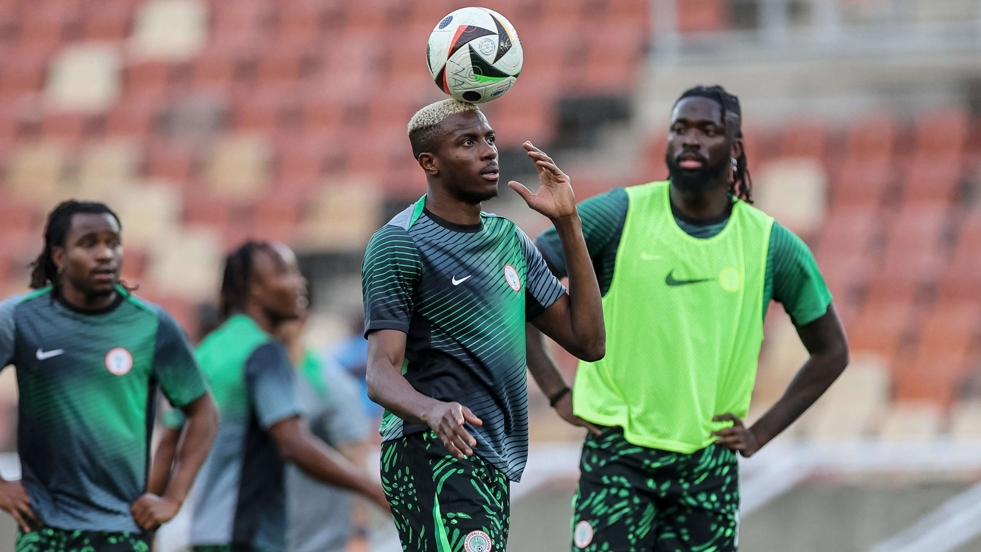 Nigeria players boycott training TWO days before crunch WC play-off  