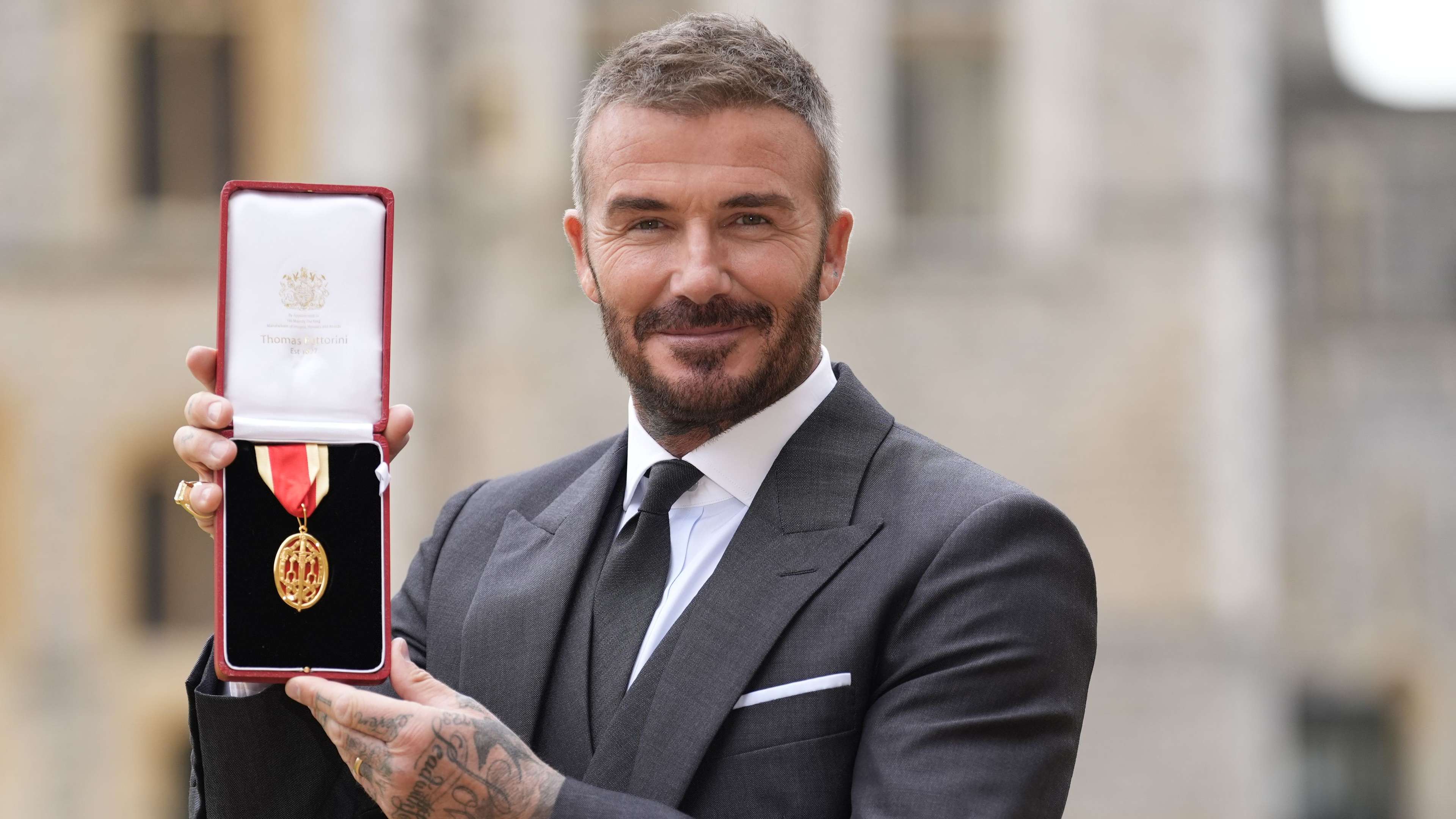 Arise, Sir David Beckham! Man Utd & England icon receives knighthood  