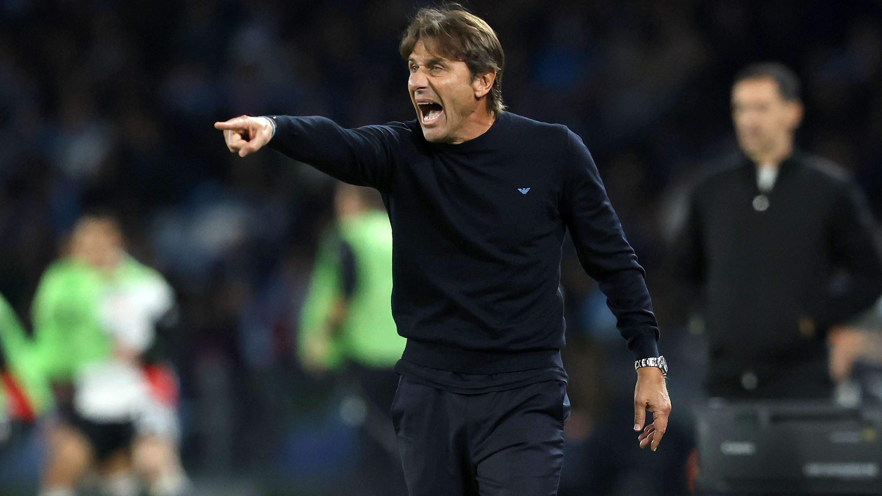 Conte praises Frankfurt's 'catenaccio-style' display vs Napoli  
