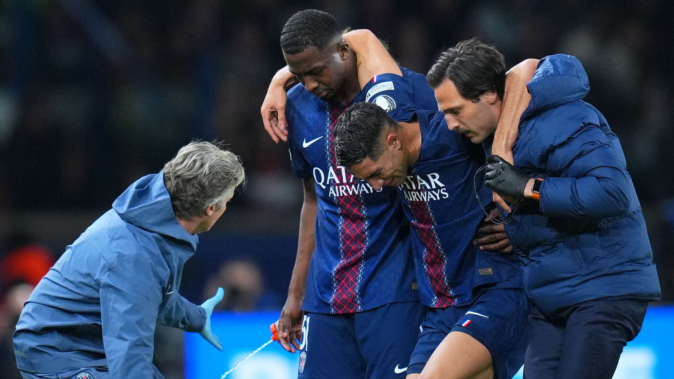 PSG rocked as Hakimi & Dembele ruled out for weeks after Bayern clash  