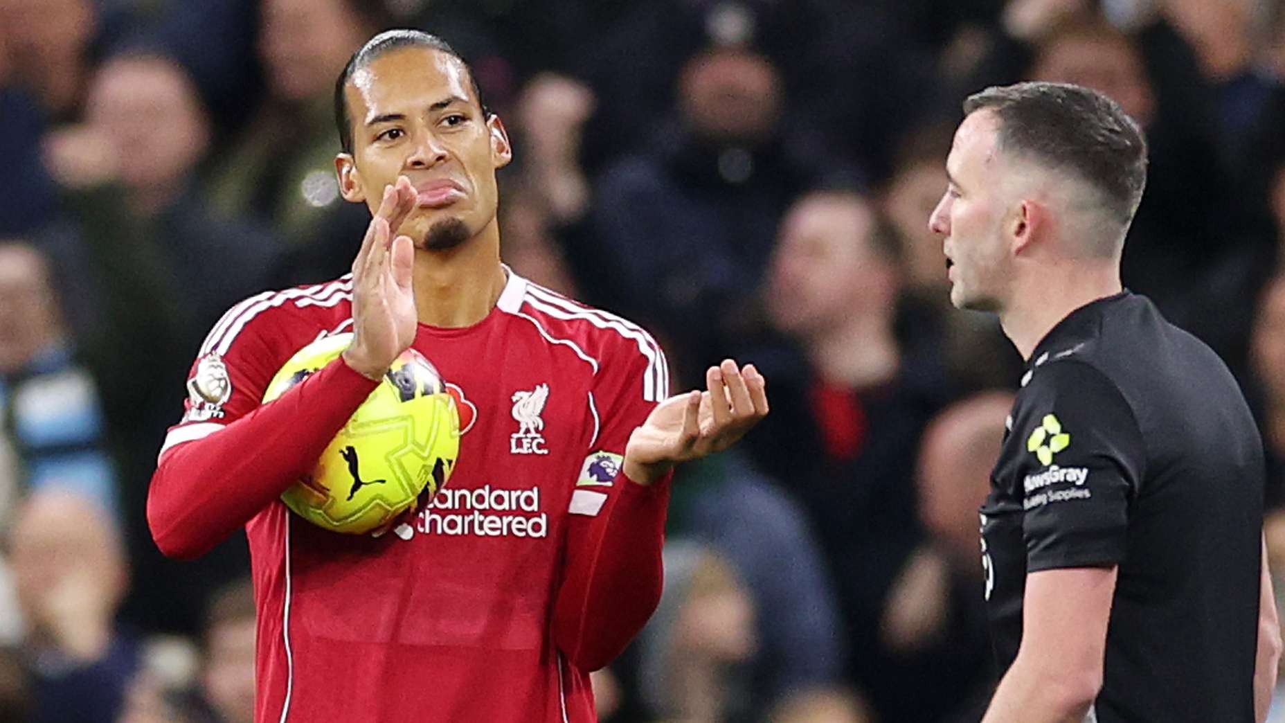 Why Van Dijk's goal v Man City was ruled out as Liverpool fans fume  