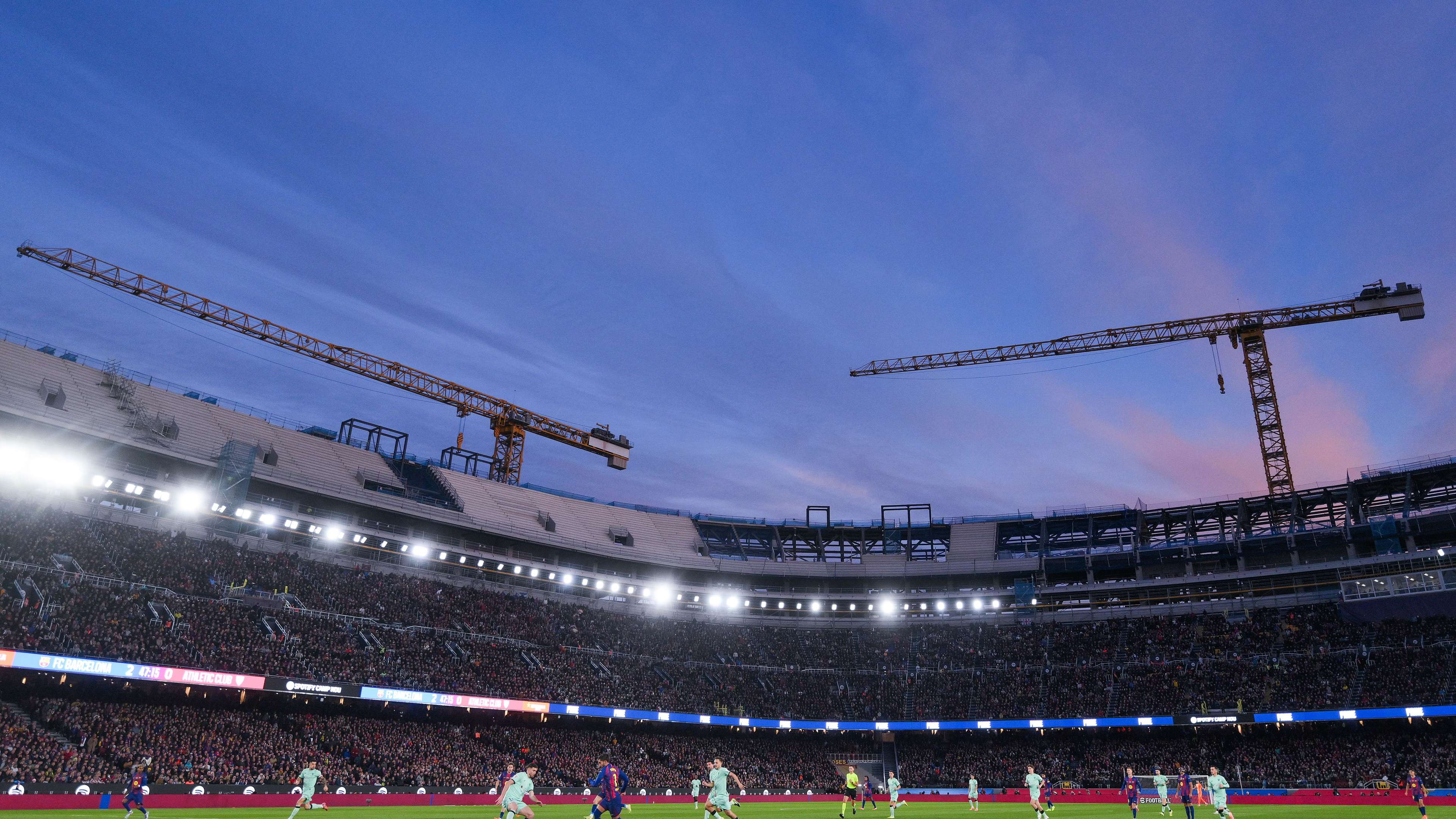 Barca waives €1m daily fine for Camp Nou contractor despite year-long delay  