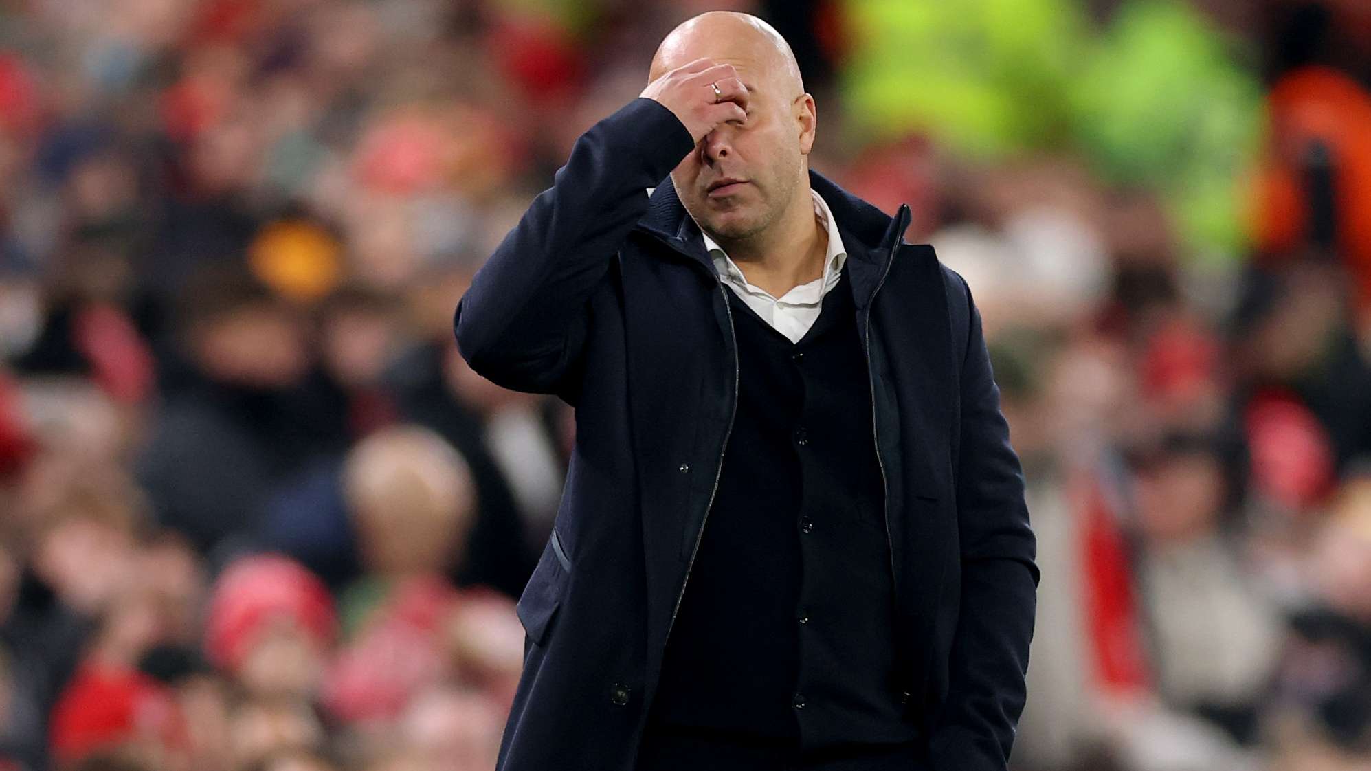 Watch highlights from Arne Slot's press conference after 4-1 loss  