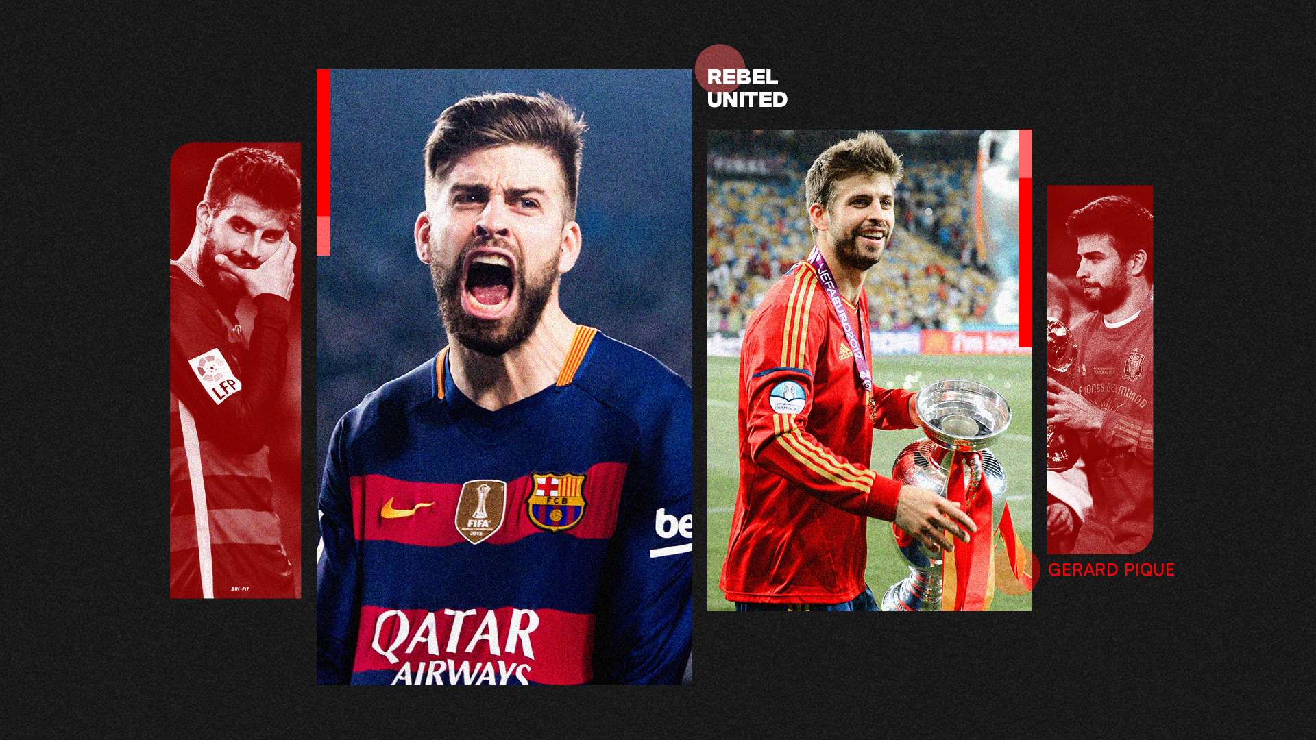 Rebel United: How Pique became a controversial icon  
