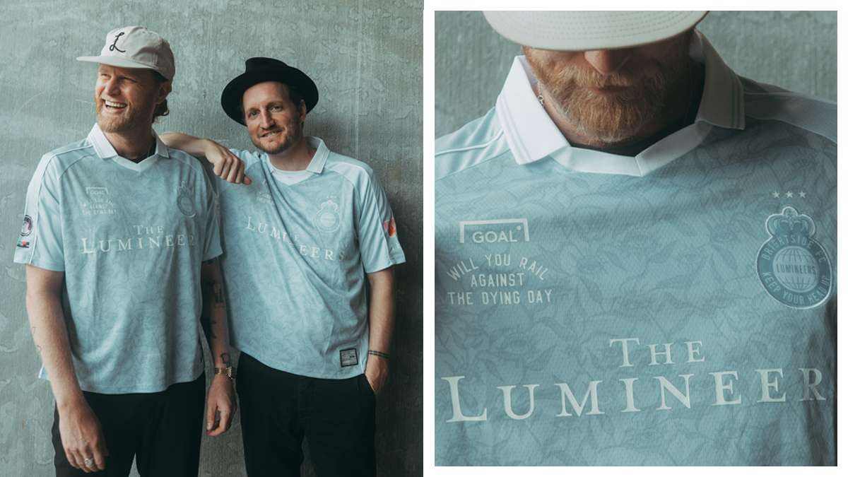The Lumineers & GOAL launch limited-edition soccer jersey collab  