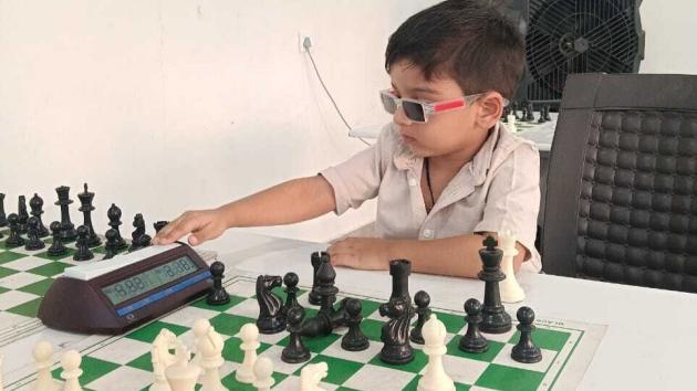 3-Year-Old Sarwagya Achieves Official 1572 FIDE Rating  