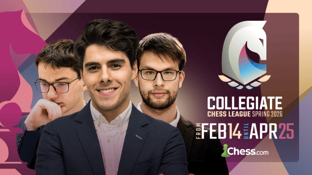 Collegiate Chess League Spring 2026 Registration  