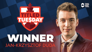 Duda Wins Nailbiter Over Vachier-Lagrave, Carlsen  