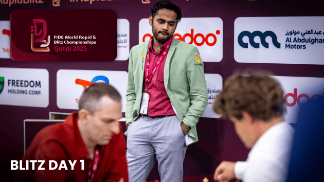 Arjun, Vachier-Lagrave, Caruana Lead As Carlsen Falters  