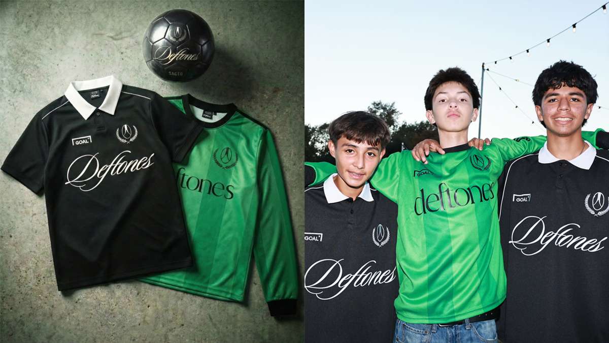 Deftones link up with GOAL for unique soccer jersey collaboration  