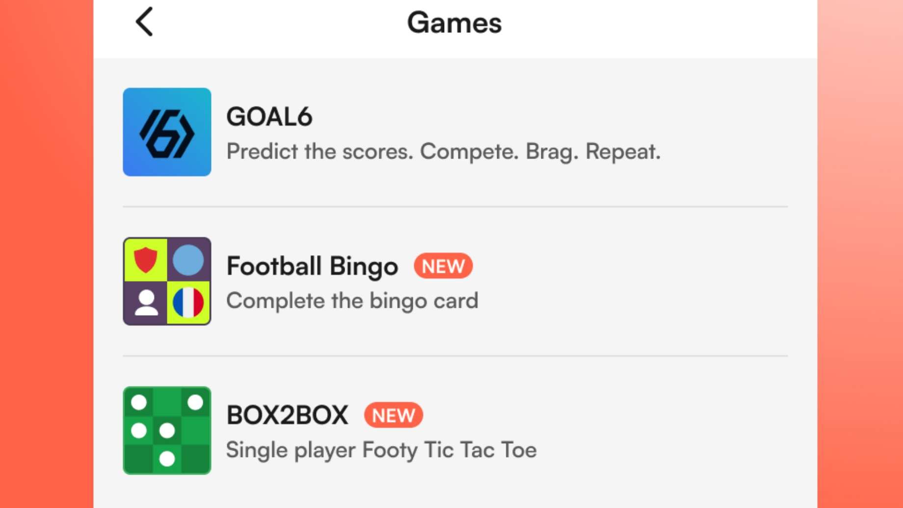Play new, free football games in our GOAL apps today 🎮  