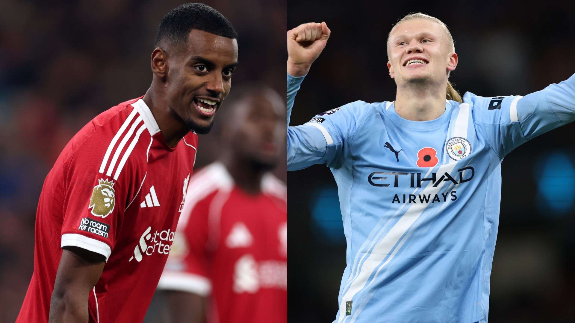 Slot points out 'complete difference' between Haaland & Isak  