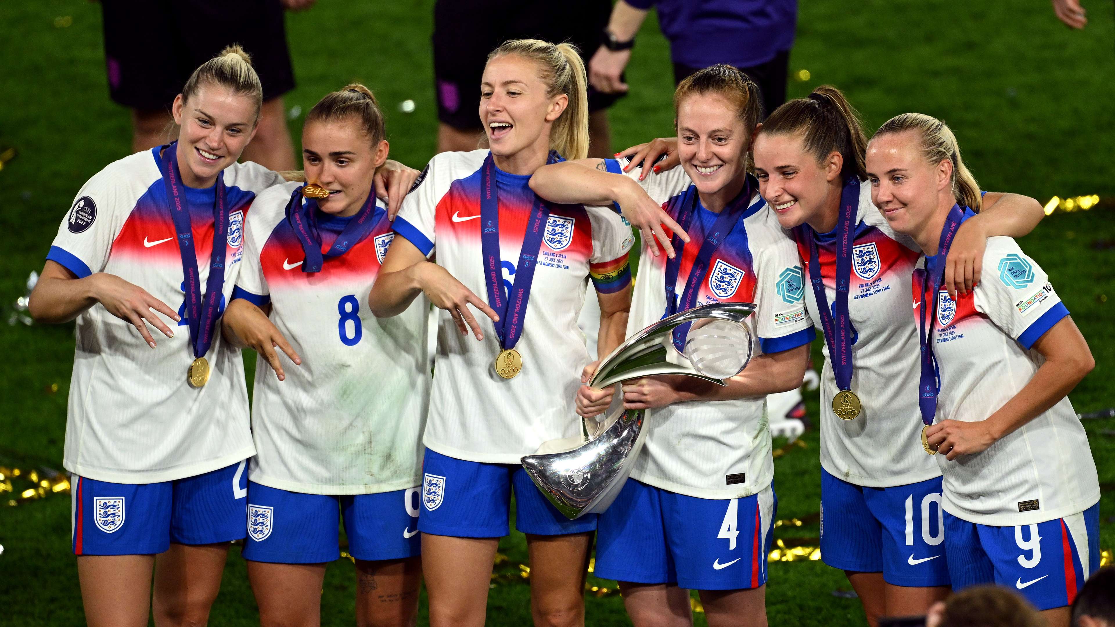 England and Spain stars DOMINATE FIFA Women's Best XI  