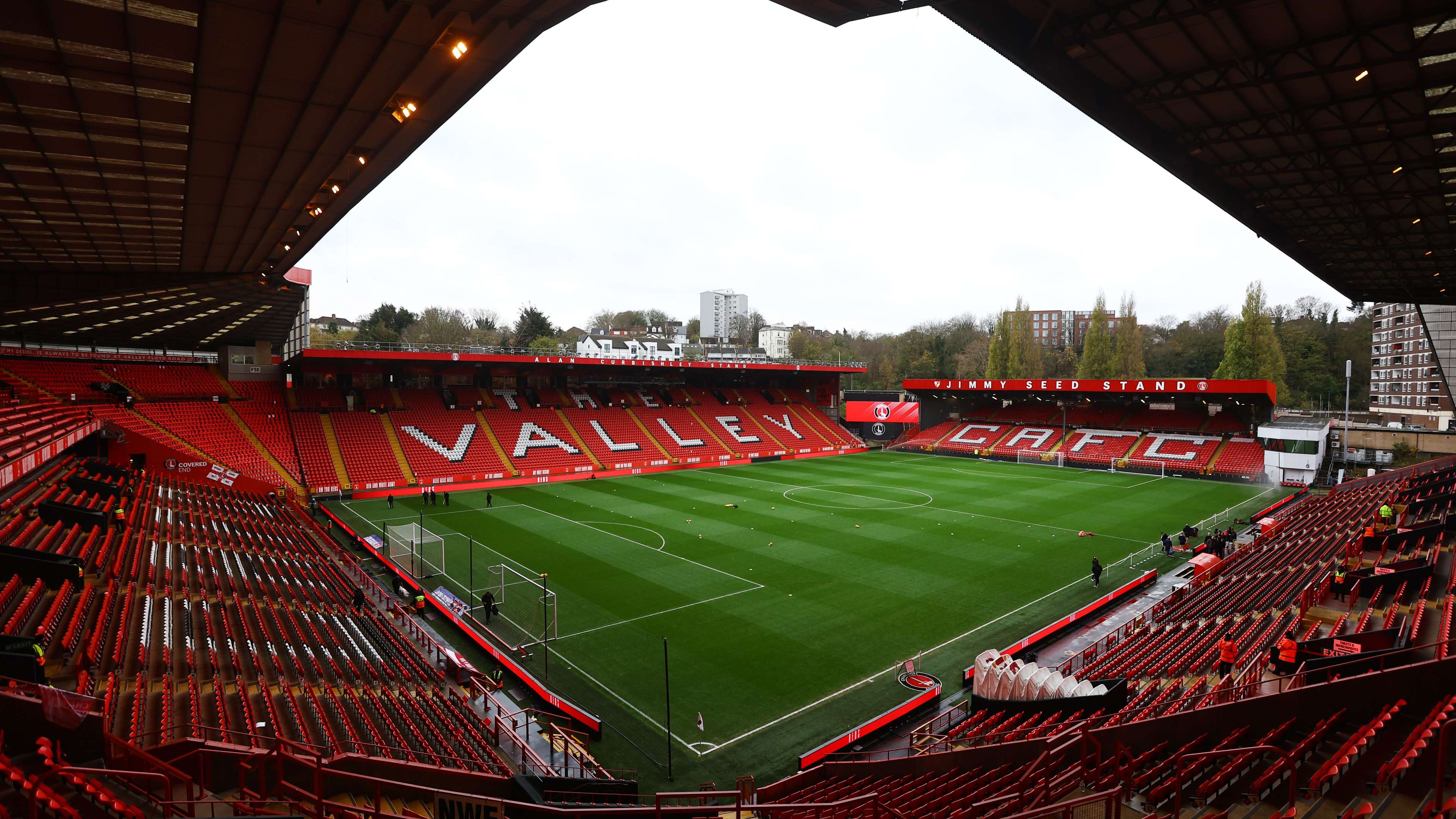 Charlton 'devastated' after fan dies and match abandoned  