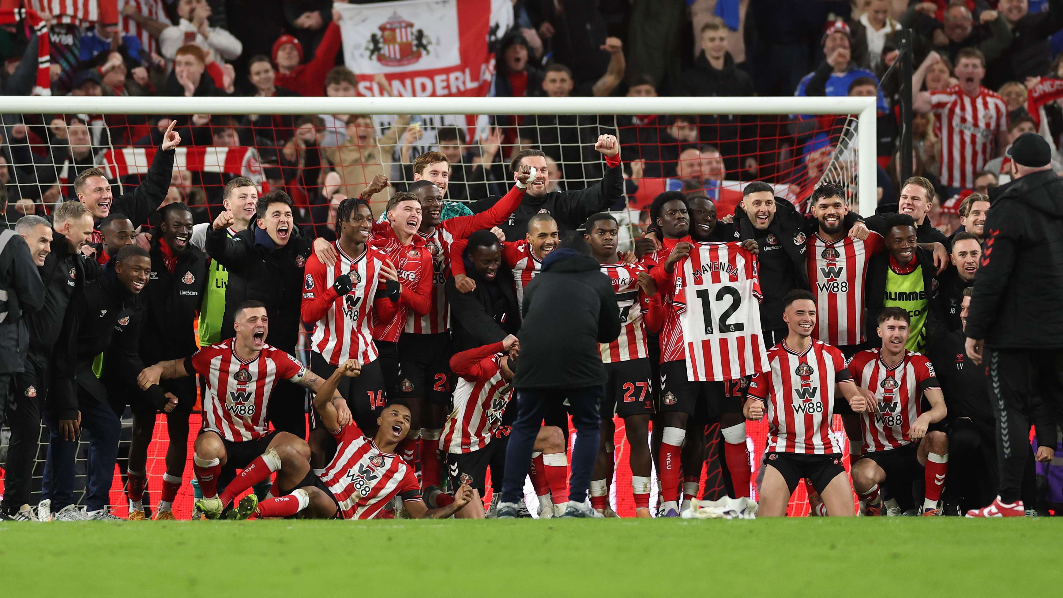 Sunderland rub salt in Newcastle's wounds with savage team photo  