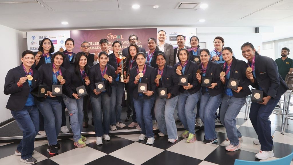 PKL and JioStar honour Indian Women’s kabaddi World Cup Winners  
