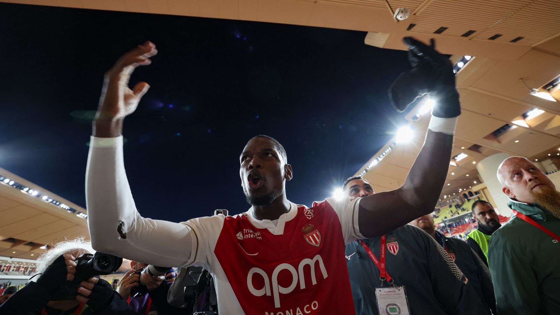 📽️ | Pogba gives emotional speech to Monaco crowd after PSG victory  