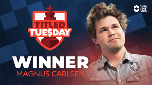 Carlsen Wins Thriller Over Nihal, Takes Another Titled Tuesday  