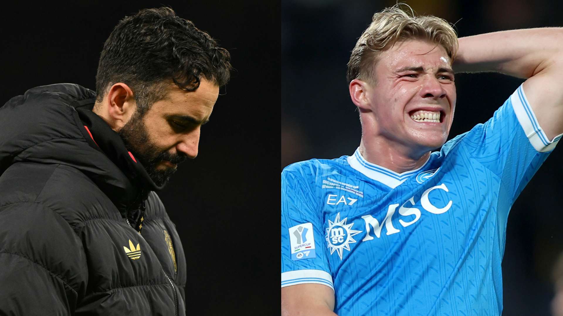 Conte aims brutal dig at Amorim and Man Utd over Hojlund  