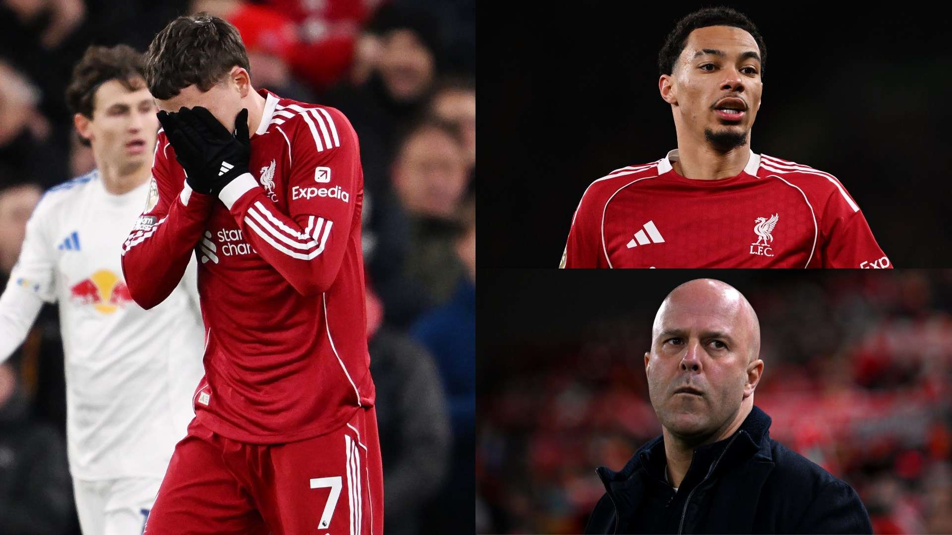 Wirtz & Ekitike fire blanks in Liverpool's drab draw with Leeds  