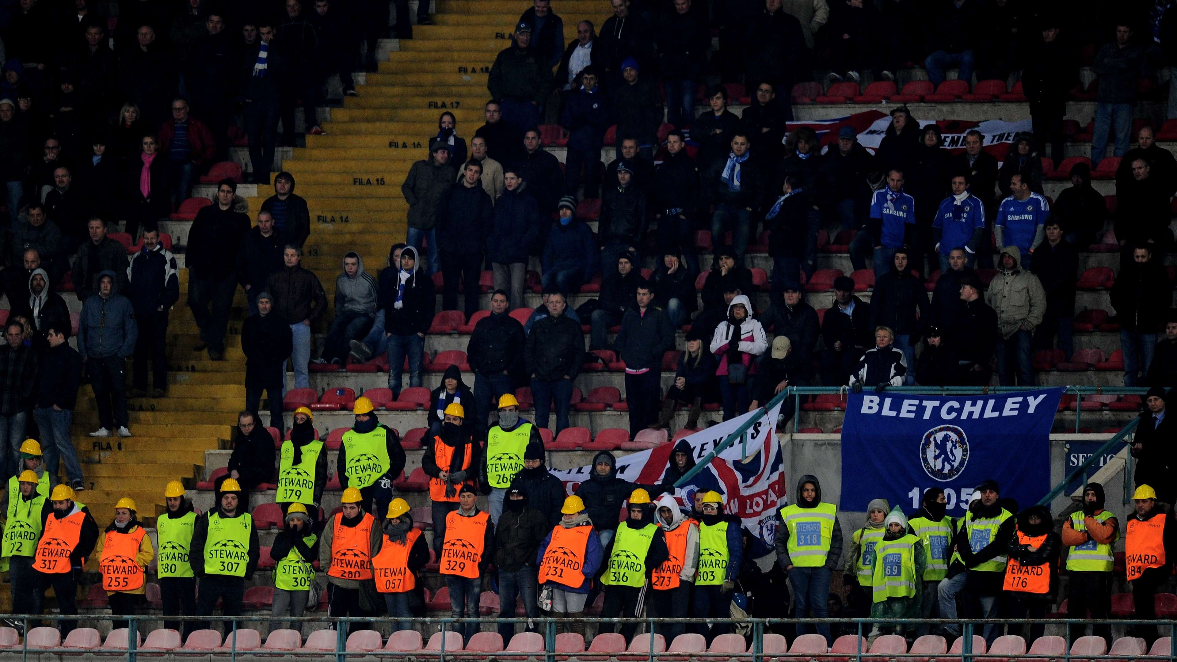 Two Chelsea fans hospitalised in Naples as club issue statement  