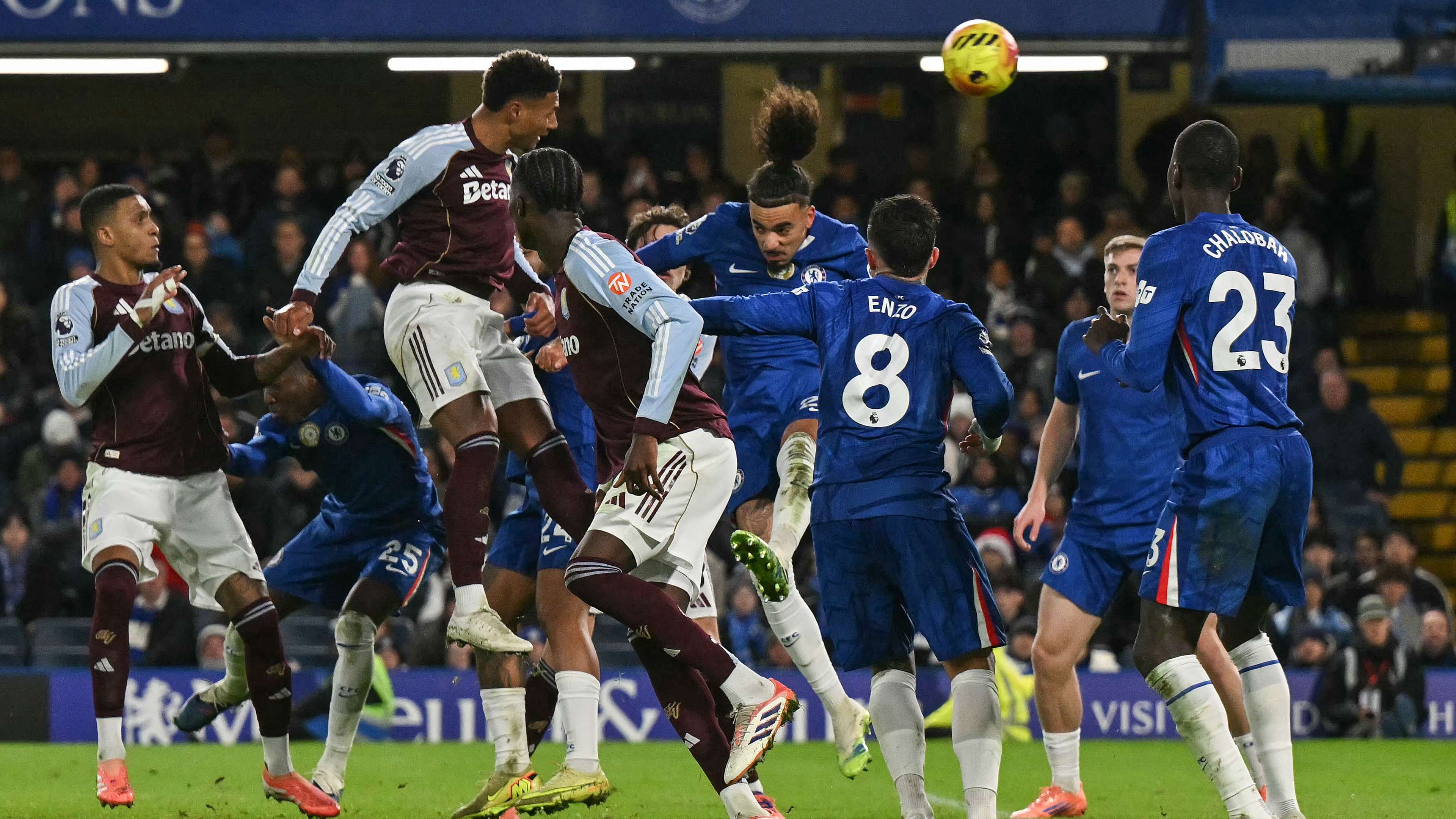 Chelsea fined £150k after bottle thrown at Aston Villa dugout  