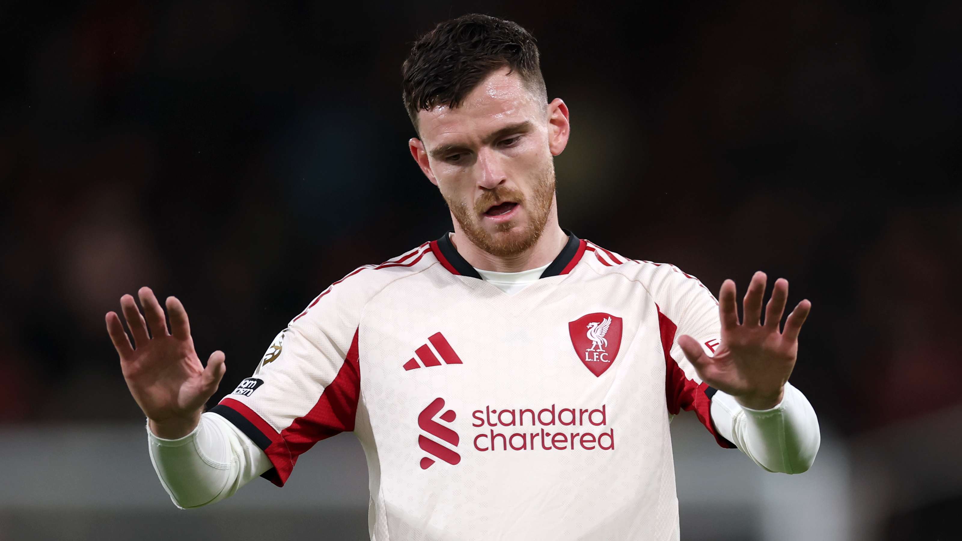 Slot insists he still 'needs' Robertson amid Spurs talks  