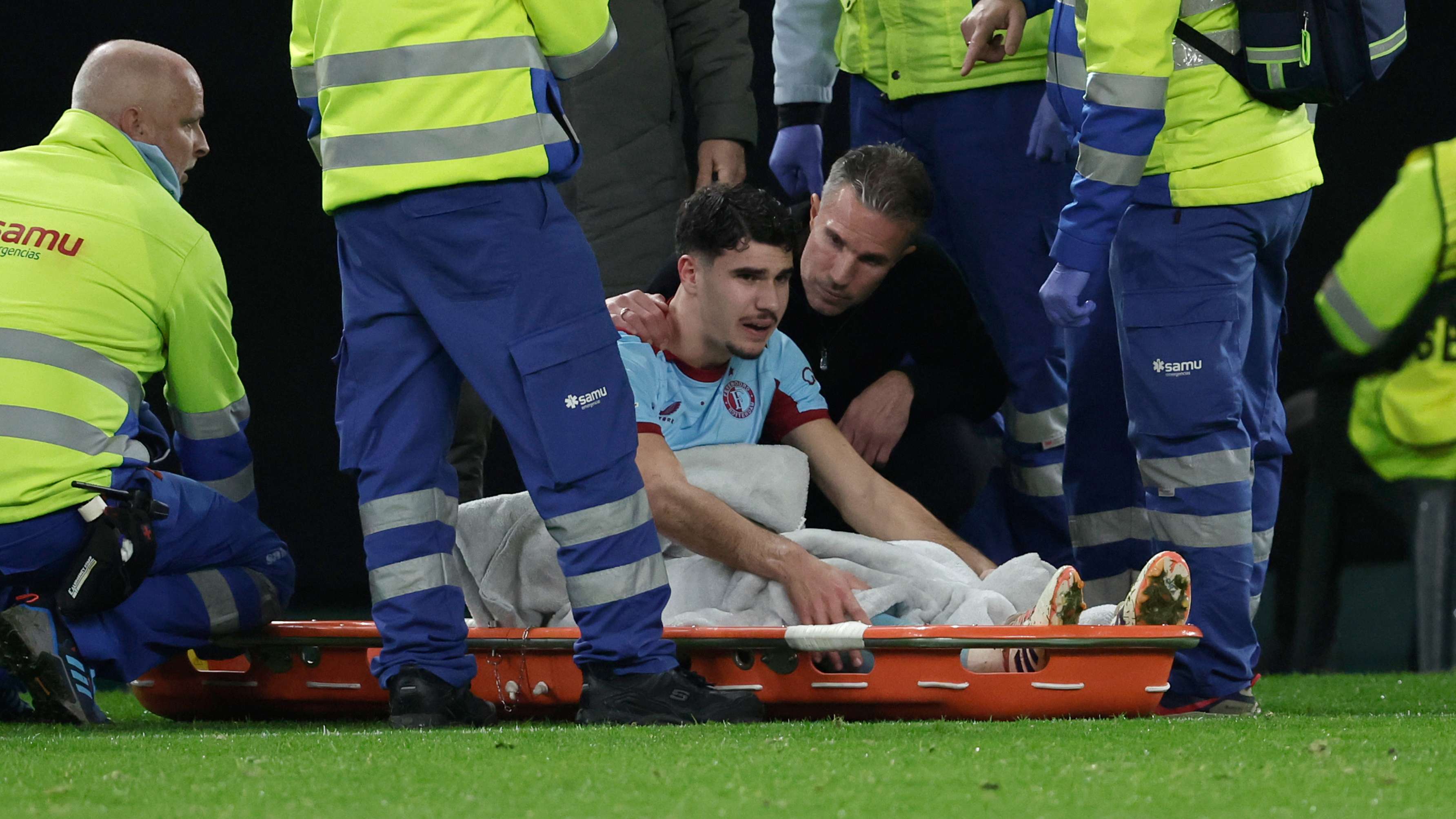 Van Persie 'heartbroken' as son suffers serious injury in Feyenoord loss  