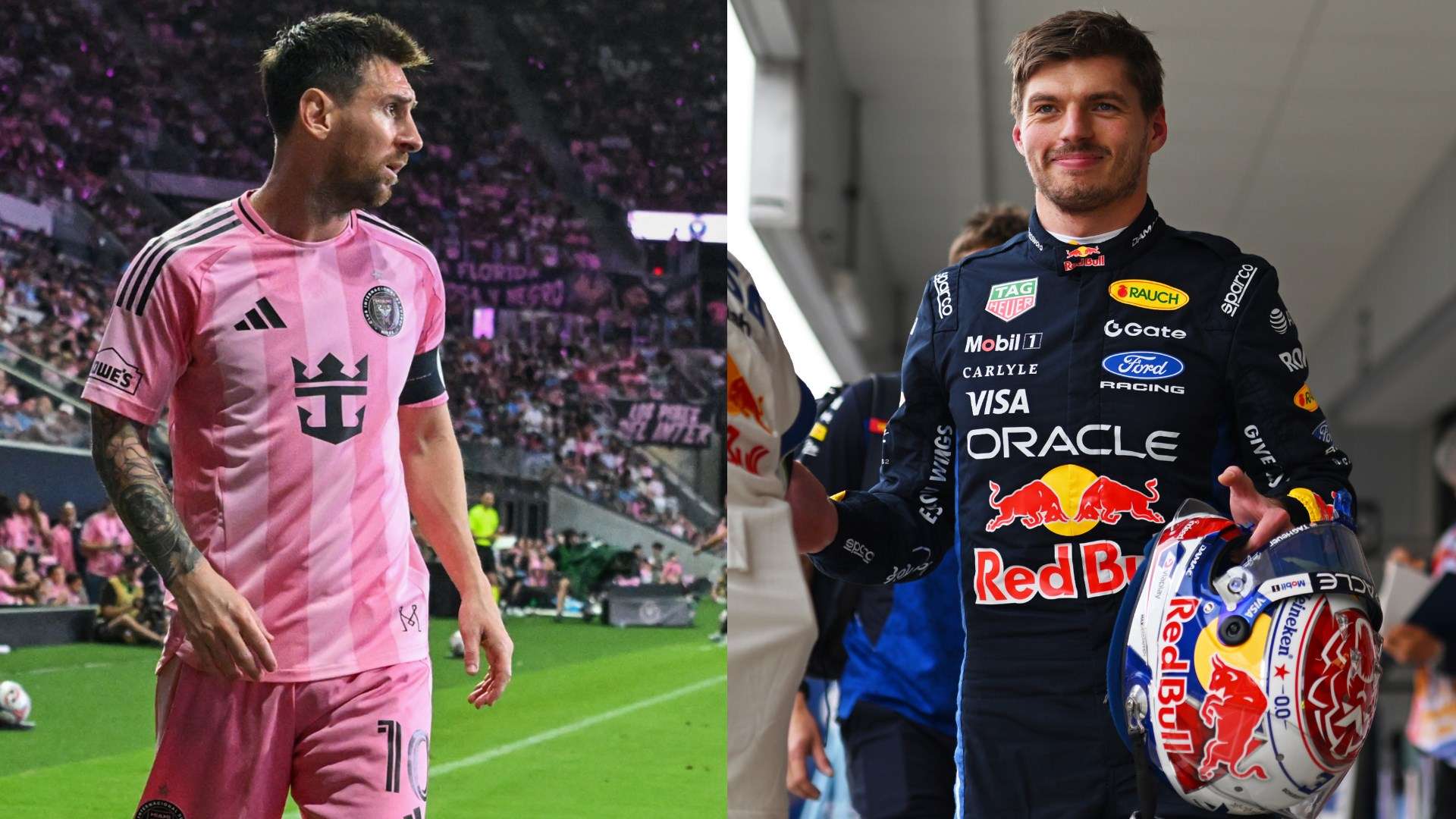 Messi given 'unstoppable' billing by Formula 1 superstar Verstappen  