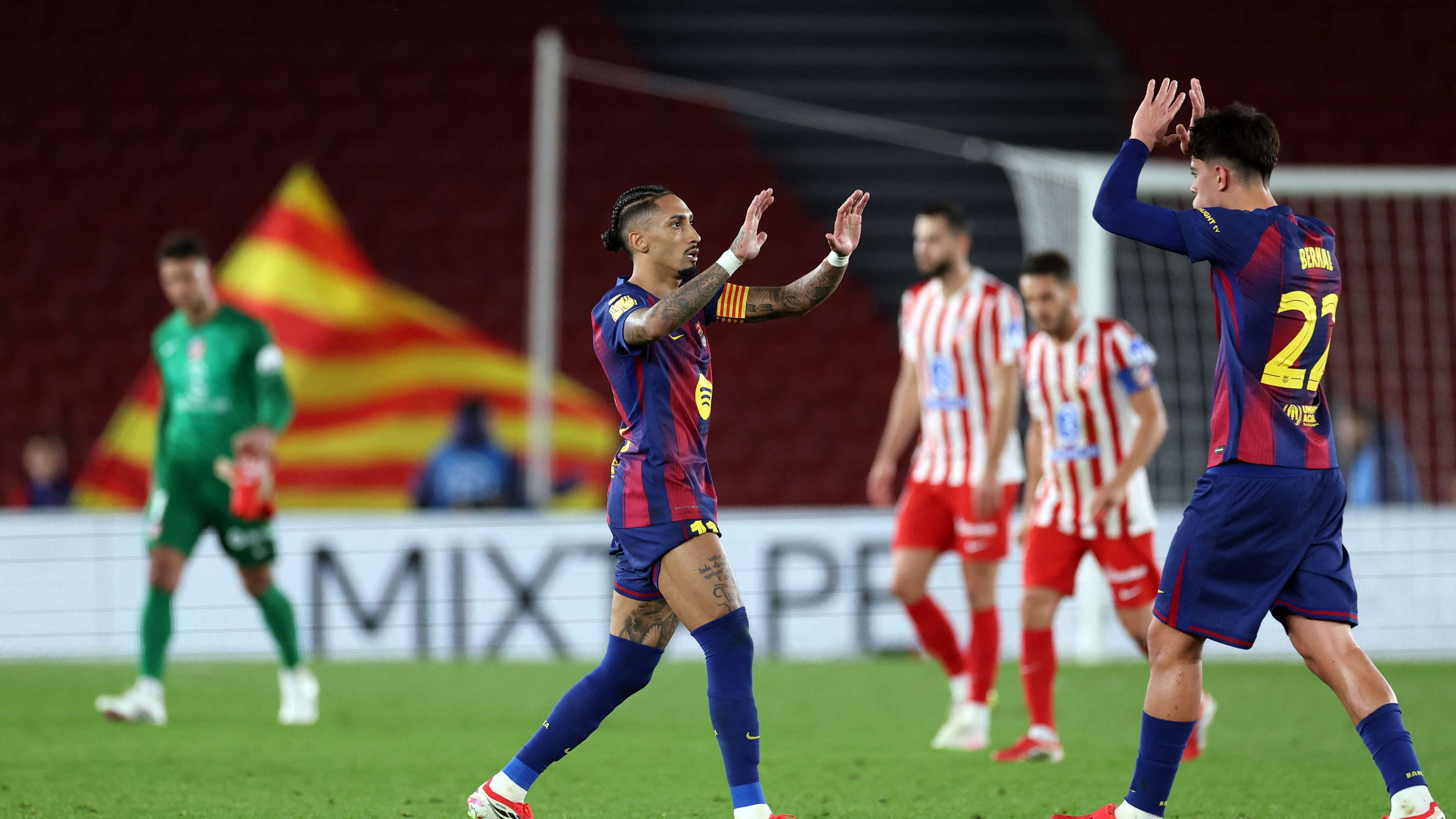 Barcelona's lucky charm makes an appearance against Atlético Madrid  