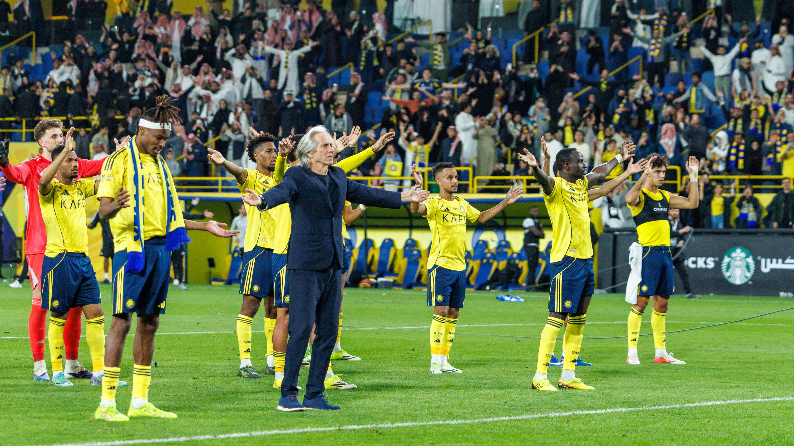 With a perfect record… the international break puts Al-Nassr at the top of the Saudi Pro League  