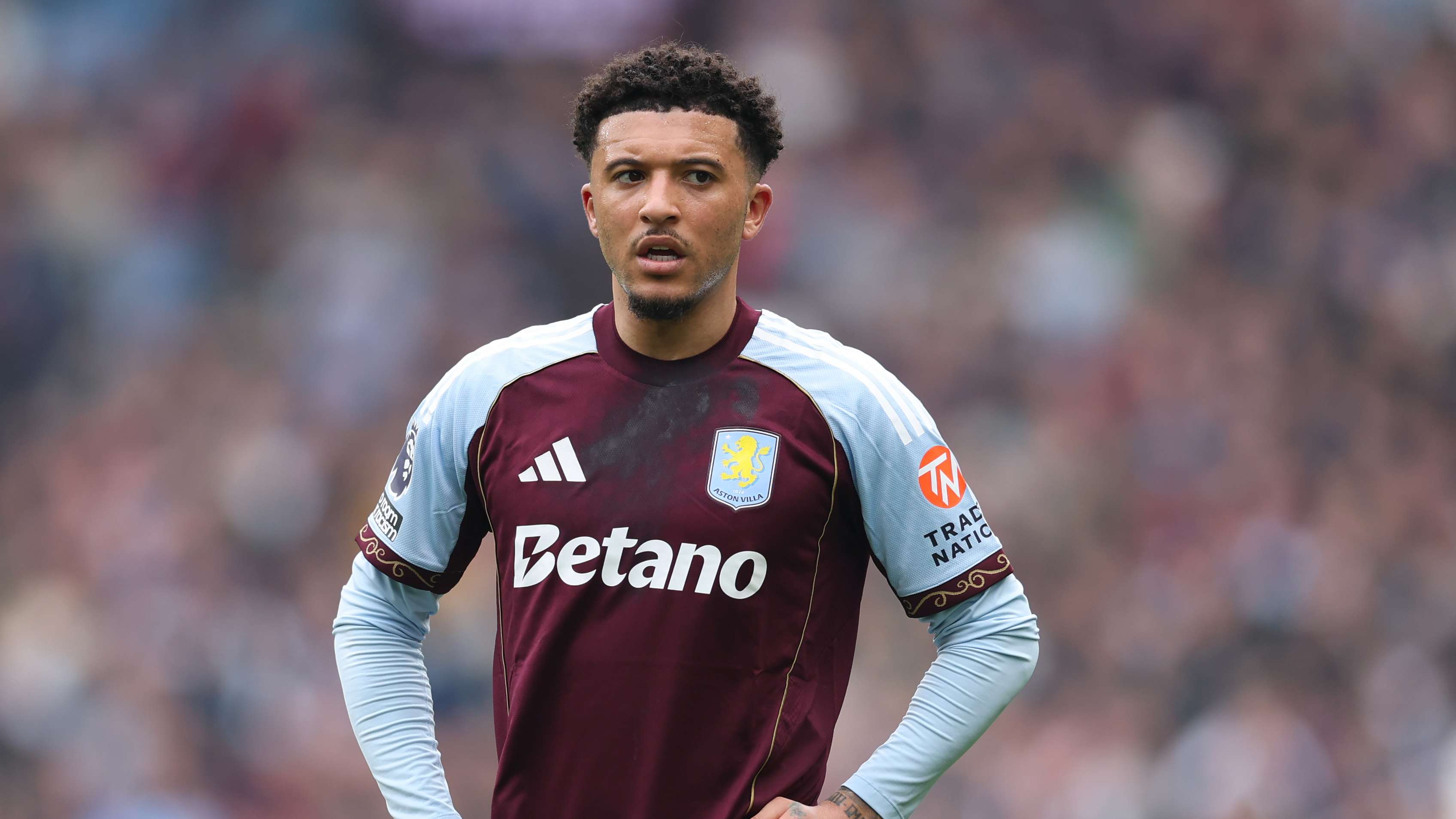 Sancho to miss crucial run of Villa games after freak injury  